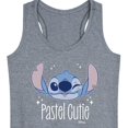 thumbnail image 3 of Disney - Lilo & Stitch - Stitch's A Pastel Cutie - Women's Racerback Tank Top, 3 of 5