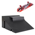 thumbnail image 3 of Cagogo 6Pcs Finger Skateboard Ramp Parts, Skate Parks Kit Ramp Parts for Fingerboard Training, Fingerboard Ramp Skateboard Props forKidsTeens, Portable Mini Skateboard Ramp Kit for Fingerboard, 3 of 9