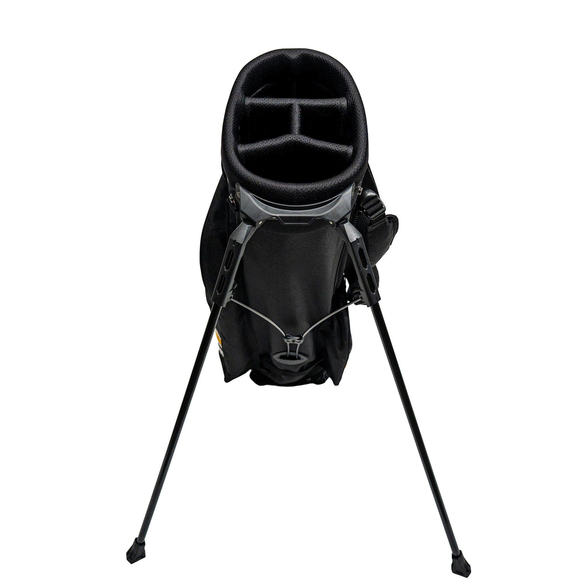 Northwestern Golf Thunderbird Golf Bag – Lightweight 4-Way Divider Stand Bag - Black