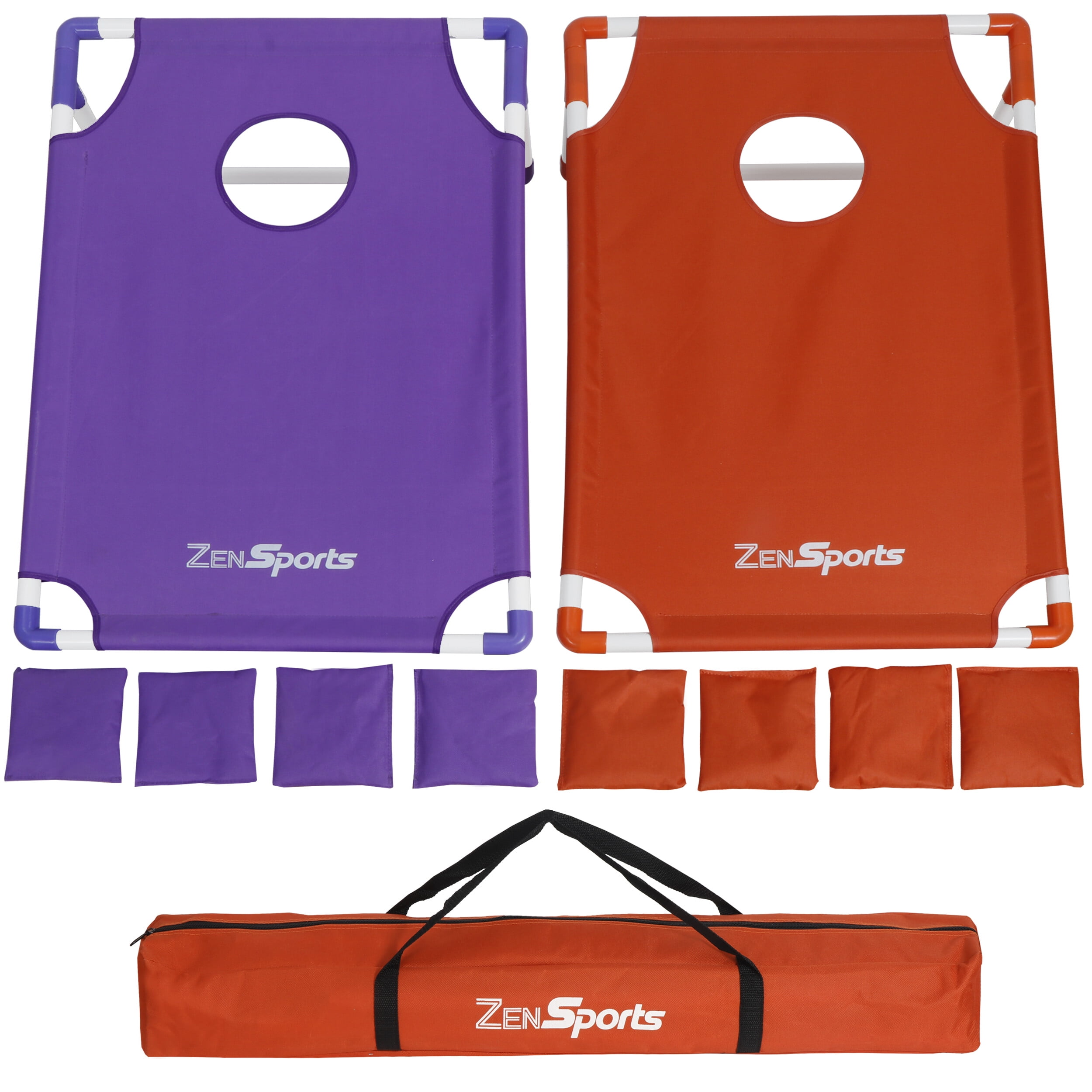 ZenSports Lightweight, Foldable, Travel Cornhole Game Set 3 ZenSports Lightweight, Foldable, Travel Cornhole Game Set 3