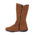 thumbnail image 2 of Botas Largas Niñas Moda Infantil Otoño Tipo Gamuza cafe 22 Incógnita 031A5Z, 2 of 6