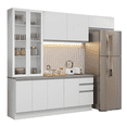 thumbnail image 1 of Cocina Integral Completa Armario de Vidrio Madesa Glamy BB16, 1 of 5