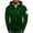 Green C, variant on Mens Zip Up Hoodie Jacket with Pockets Graphic Print Long Sleeve Pullover Casual Streetwear Outerwear for Men Gym Daily Wear