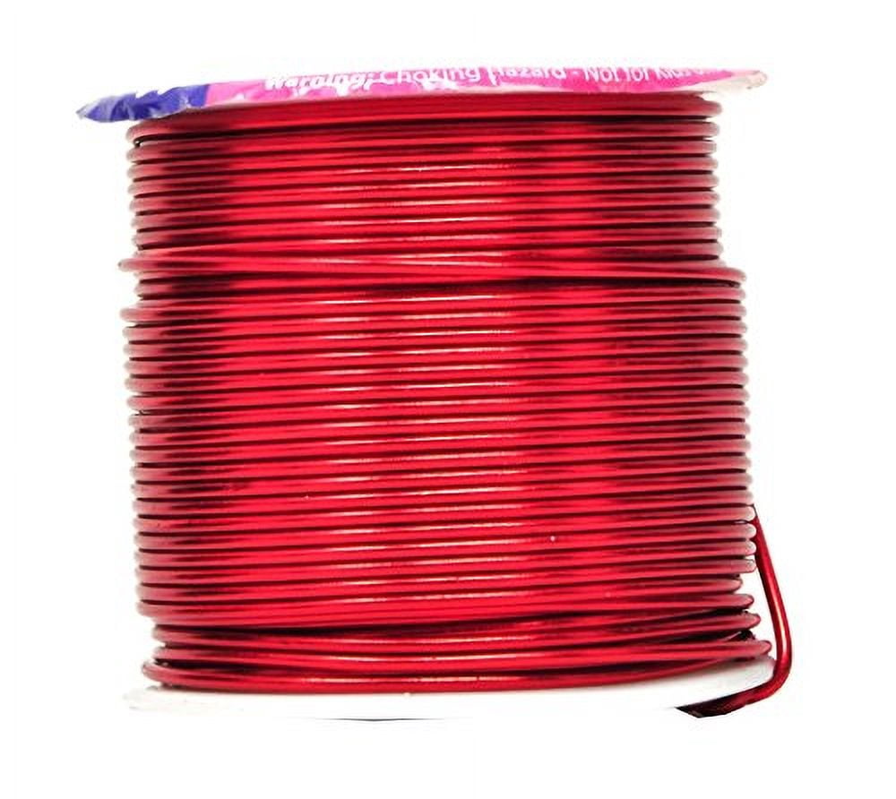 Mandala Crafts Anodized Aluminum Wire for Sculpting, Armature, Jewelry Making, Gem Metal Wrap, Garden, Colored and Soft, Assorted 6 Rolls (16 Gauge, Comb 3)