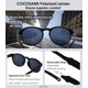 thumbnail image 5 of Gafas de sol redondas polarizadas negras para bebés y niños pequeños COCOSAND 0-2 años, 5 of 7