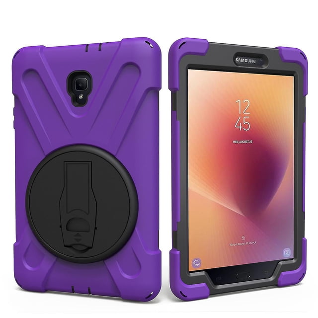Funda Arrive para Samsung Tab A de 8 pulgadas (2017) con correa de mano, soporte ajustable y protección para la cámara. Resistente.