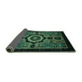 thumbnail image 2 of Ahgly Company Indoor Rectangle Abstract Turquoise Blue Modern Area Rugs, 8' x 12', 2 of 4