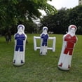 thumbnail image 4 of Portería inflable de entrenamiento de fútbol de 160 cm, soporte para portero, maniquí de aire para defensa, 4 of 4