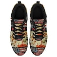 thumbnail image 2 of American Flag By Birth Plumber By Choice Running Shoes Sneakers Mesh Black Size 5, 2 of 5