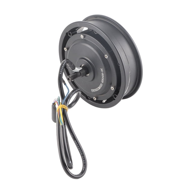 Motor de cubo de rueda de freno de disco sin escobillas, 10 pulgadas, 1200W, 1250RPM, IP54, resistente al agua, para bicicleta eléctrica, Scooter y motocicleta