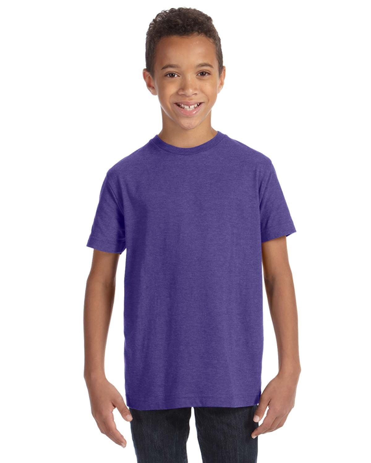 Aquaguard Boys 3-Pack T-Shirt Crew Neck Short Sleeve 100% Cotton Tee, Size: 4-14 - Large