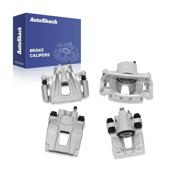AutoShack Front & Rear Brake Calipers Replacement for 2003-2007 Jeep Liberty 4-PC Set