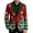 Red B, variant on Christmas Mens Corduroy Jacket Long Sleeve One Button Plaid Blazers with Pocket Holiday Party Xmas Sport Coats for Men Red P XXXL