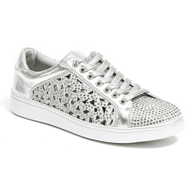 Lady Couture - LADY COUTURE WOMENS LOW TOP LASER CUT SNEAKER W ...