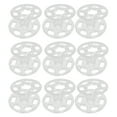 thumbnail image 1 of WORGEOUS 100 piezas de botones de camisa transparente Botones de abrigo Botones de broches invisibles Sujetadores de presión Accesorios de costura DIY (15 mm), 1 of 9