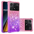 thumbnail image 1 of Funda para Xiaomi Poco X6 Pro Transparente con Brillos Carcasa Protectora Antigolpes con Glitter Brillante, 1 of 5