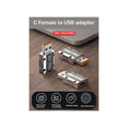 thumbnail image 4 of Type-C To USB Adapter 120W Fast Charging Converter 10Gbps Fast Data Transfer Notebook Charging Conversion Head, 4 of 6