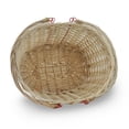 thumbnail image 3 of Vintage Willow Swing Handle Shopping Basket 16in, 3 of 3