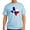Light Blue, variant on CafePress - Texas Flag Map Light T Shirt - Men's Classic Graphic T-Shirt