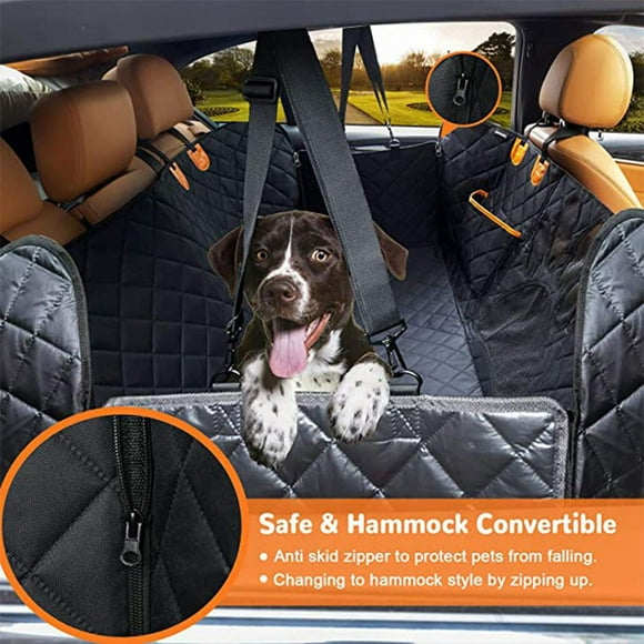 Cubierta del asiento del perro Colco Funda para asiento trasero de coche para perros