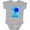 AC-Heather Grey, variant on Inktastic 1st Birthday Boy Stars Boys Baby Bodysuit