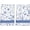 Blue, variant on Chinoiserie Floral Kitchen Towels 2 Pack Blue White Flowers Absorbent Hand Towels 18 x 26 Inch Decorative Dish Towels for Home Farmhouse Kitchen