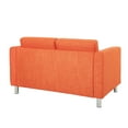 thumbnail image 4 of OSP Home Furnishings Pacific LoveSeat In Tangerine Fabric, 4 of 5