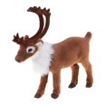 thumbnail image 3 of Ornamento ELK De De Decoración De Navidad De Muñeca Del Reno De 2pc Zulema Arreglo de escena de ciervo, 3 of 8