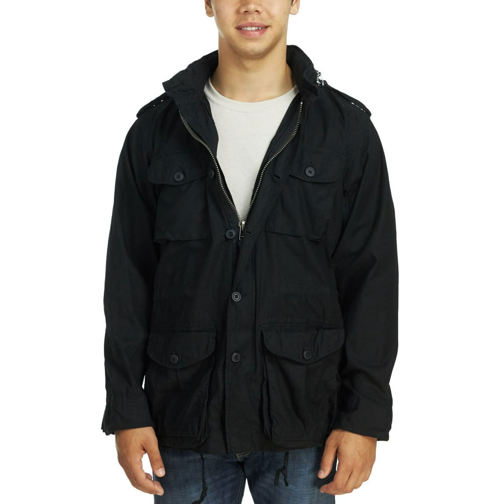 Rothco Rothco Men's Lightweight Vintage M65 Field Jacket, Black