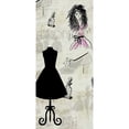 thumbnail image 3 of Allen, Kimberly 8x14 Black Modern Framed Museum Art Print Titled - Fashion-ista 1, 3 of 5