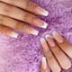 thumbnail image 4 of Uñas postizas extraíbles con pegamento, uñas de Ballet con diseños, degradado, marrón brillante, prensa en uñas, ataúd, purpurina, 24 piezas, 4 of 4