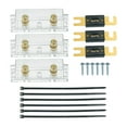 thumbnail image 4 of 3Pcs Anl Fuse with Fuses Holders Parts Transparent Cover Inline Fuse Holder 250A, 4 of 9