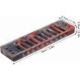 thumbnail image 2 of Huggegwe Peigne Harmonica Acrylique Buse Ronde Accessoire pour Instrument pour SP20 (Ambre (Couleur)) CJB91-110291, 2 of 9