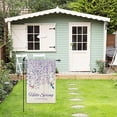 thumbnail image 5 of Hello Spring Garden Flag Spring Wisteria Flower Garden Flag Vertical Double Sided Rustic Farmland Burlap Yard Lawn Outdoor Decor 12.5x18", 5 of 6