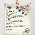 thumbnail image 1 of LHSHID Be Strong & Courageous Throw Blanket Scripture Blanket with Healing Caring Faith Prayer Religious Gifts for Women Christian Bible Verse Throw Blanket 30x40in, 1 of 6