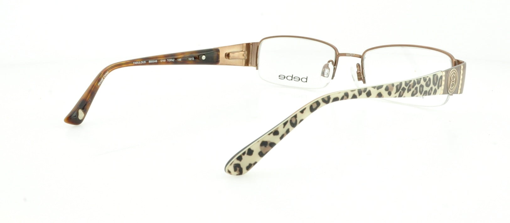 BEBE Eyeglasses BB5046 FABULOUS 210 Topaz