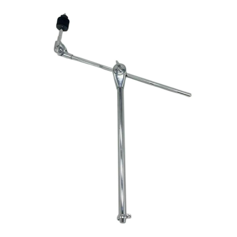 Heavy Cymbal Holder Clamp Dual Locking Percussion Accessories Drum Parts Cymbal Arm Adjustable Sturdy Cymbal Stand Mount Hardware
