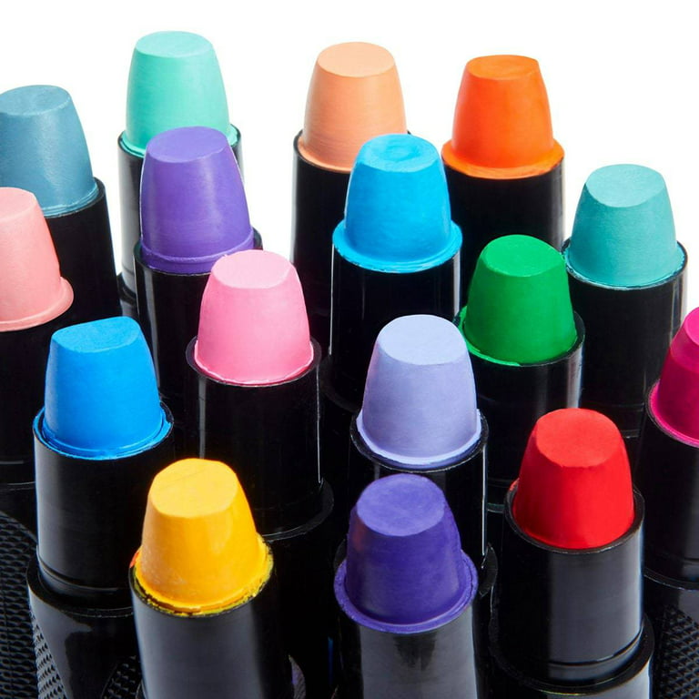 KINGART® Gel Stick Artist Mixed Media Watercolor Crayons, Set of 72 Unique  Colors