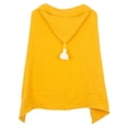 thumbnail image 1 of Four-layer cotton gauze hooded cloak tassel bath towel beach children's bathrobe, 1 of 5