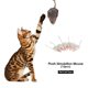 thumbnail image 4 of Juguete Interactivo de Peluche Menta Btafrte 12 Uds Simulación Ratón Rata Gato Hierba Gatera, 4 of 8
