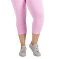 thumbnail image 3 of ID Ideology Women's Cropped Leggings Pink Size 2X, 3 of 3