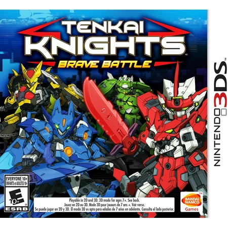 Tenkai Knights: Brave Battle - Nintendo 3DS, The Animated Series in Motion - Harness the incredible power of Tenkai Energy to become one of the legendary.., By Bandai Namco (Best Motion Plus Games)