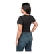 thumbnail image 4 of Playera Dc Shoes Mujer Dc Big Logo Crop Negro Dcfw24ct101 negro S, 4 of 5