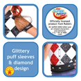thumbnail image 3 of Rubies Costume Kids DC Superhero Girls Deluxe Harley Quinn Costume, Small, 3 of 6