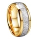 thumbnail image 2 of Xihbxyly Anillos de Acero y Titanio con Piedras Preciosas para Hombre y Mujer, Ideales para San Valentín., 2 of 2