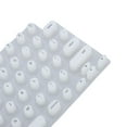 thumbnail image 3 of M Buder Funda de Teclado de Silicona Suave para MacBook Pro 14 16 Air 13 15 Protector Elevado Ergonómico Especialmente Diseñado para Uñas Largas y Manicura 27.6 cm / 10.8 inches Blanco, 3 of 9
