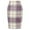 Light Purple, variant on Women Plaid Pattern High Waist Pencil Skirt Slim Fit Office Wear Above Knee Length Classic Style Skirt for Ladies Gray L