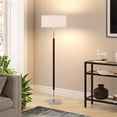 thumbnail image 4 of Evelyn&Zoe Contemporary Metal 2-Bulb Floor Lamp, 4 of 8