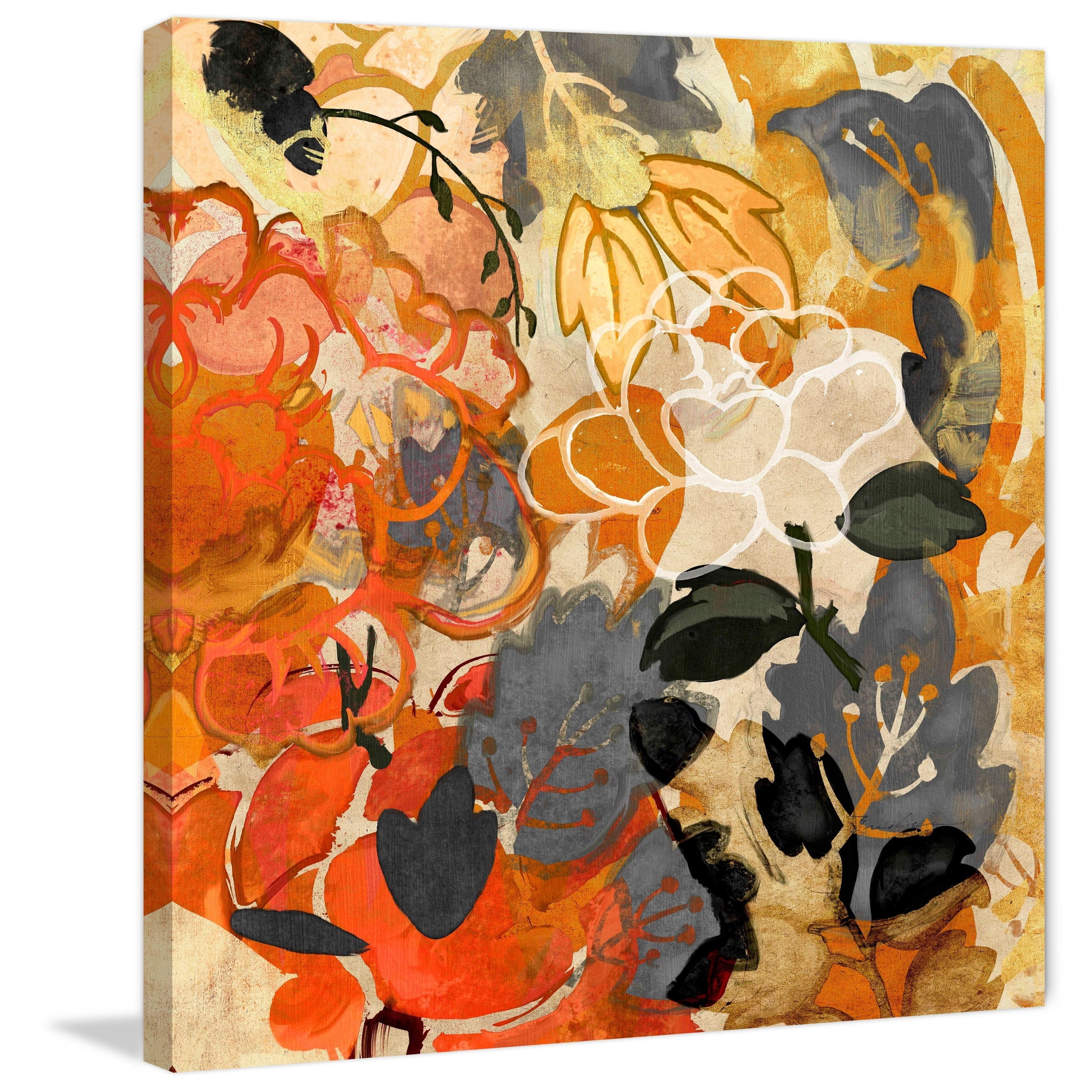 "Meadow Larks" Painting Print on Wrapped Canvas