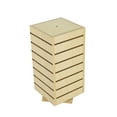 thumbnail image 3 of FixtureDisplays® 4-Sided Slatwall Counter Spinner Display Rack Great for Gift, Jewelry 15591, 3 of 5